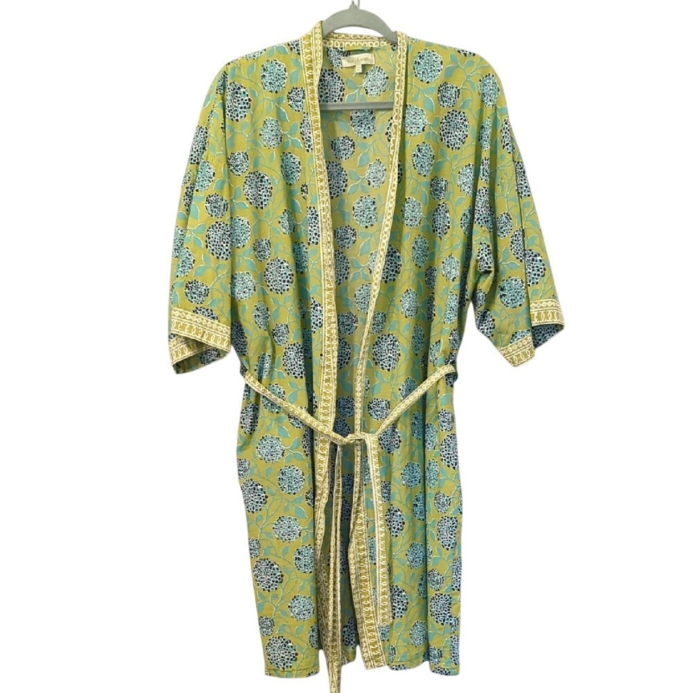 Kimono Robe World Market One Size 100% Cotton
